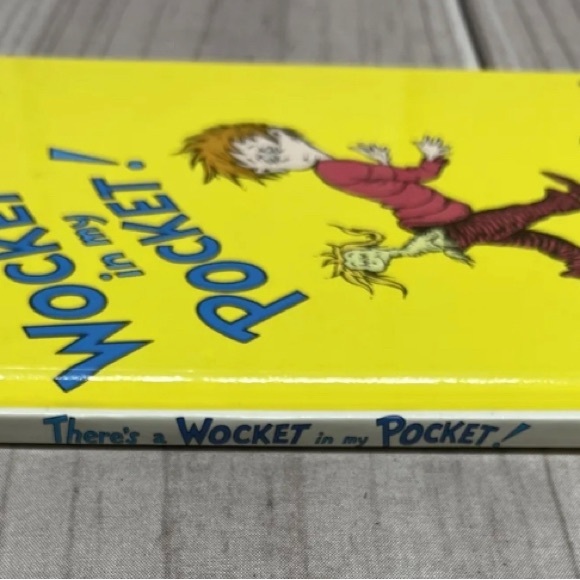 There's a Wocket in My Pocket! By Dr. Seuss 1974 Hardcover Grolier Book Club Ed - Picture 3 of 12